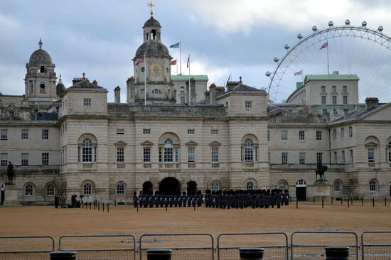 Guards vor der Kaserne der Horse Guards