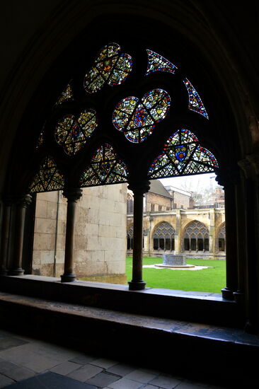 Im Kreuzgang von Westminster Abbey