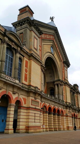 Veranstaltungsort für zahlreiche Events - Ally Pally