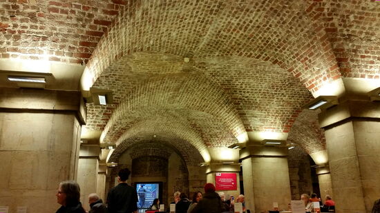 Café in der Krypta von St Martin in the Fields