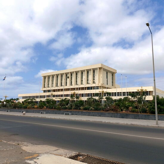 Parlamentsgebäude in Praia