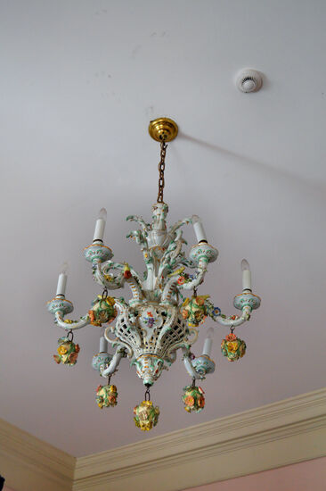 Leuchter aus Meißener Porzellan