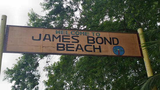 Strand mit einem berühmten Namen