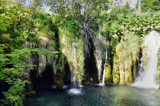 Im Nationalpark Plitvicer Seen, Weltnaturerbe der UNESCO
