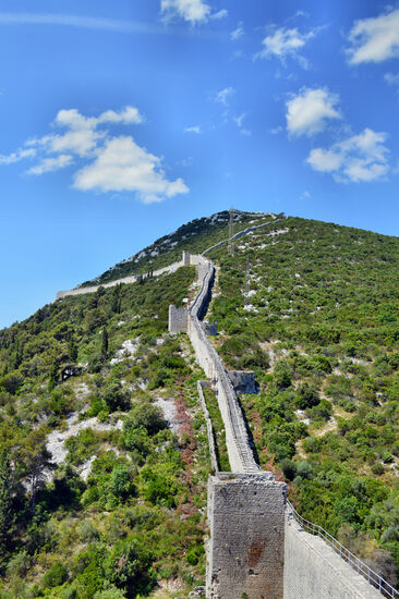 Die große Mauer zwischen Mali und Veliki Ston