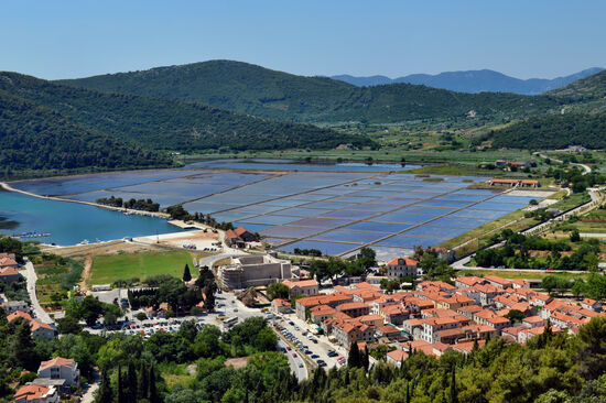 Blick auf Veliki Ston