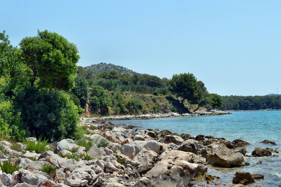 An der Küste bei Drage