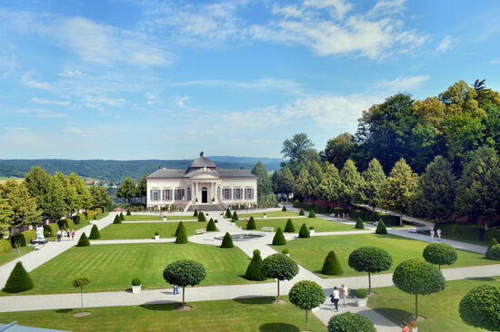 Barockgarten im Stift Melk