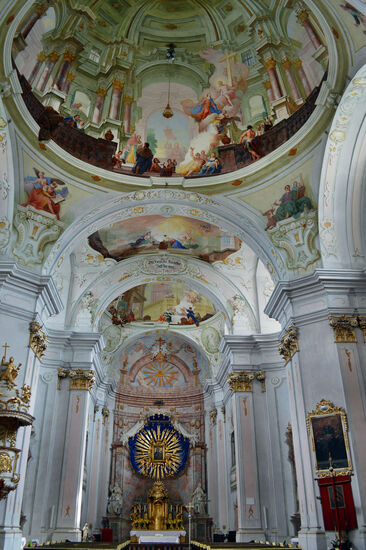 In der Wallfahrtskirche Maria Langegg