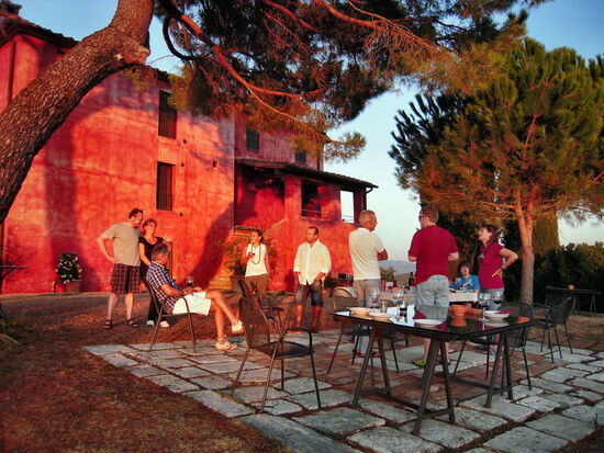 Aperitivo mit allen Gästen