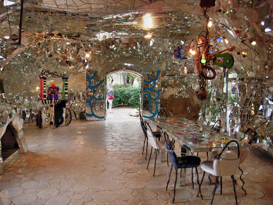 Wohnung in der Figur im Giardino dei Tarocchi