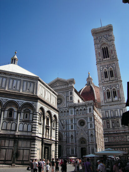 Dom und Battistero in Florenz