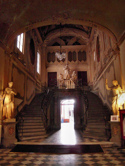 Historische Treppe im Johanniter-Krankenhaus