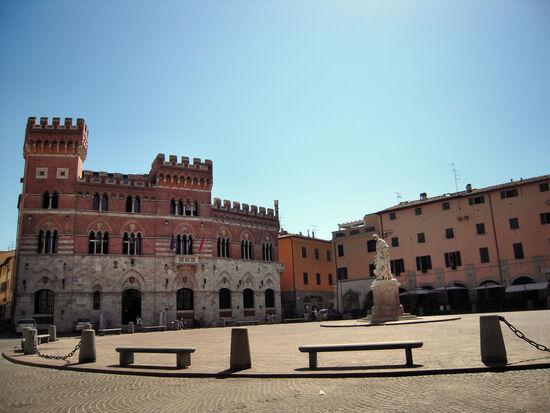 Piazza Dante in Grosseto