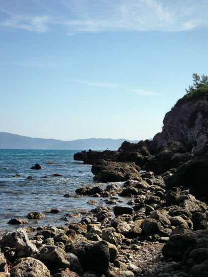 Felsküste bei Talamone