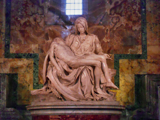Michelangelos Pietá im Petersdom