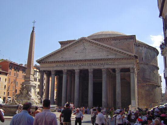 Rund 2000 Jahre alt: Pantheon in Rom