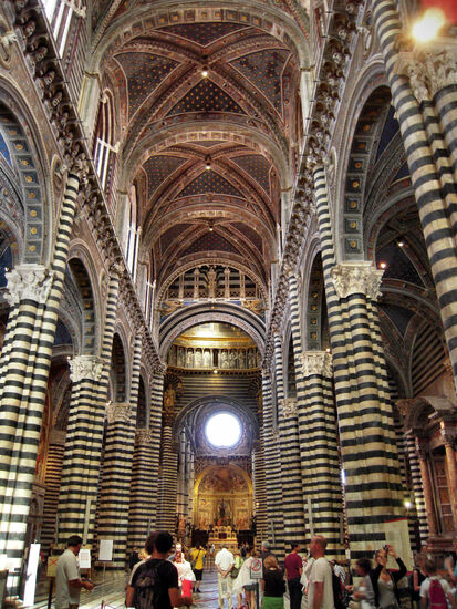 Im Dom S. Maria Assunta in Siena