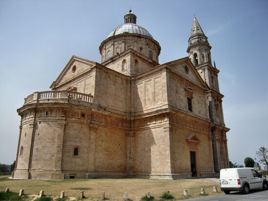 San Biagio unterhalb von Montepulciano