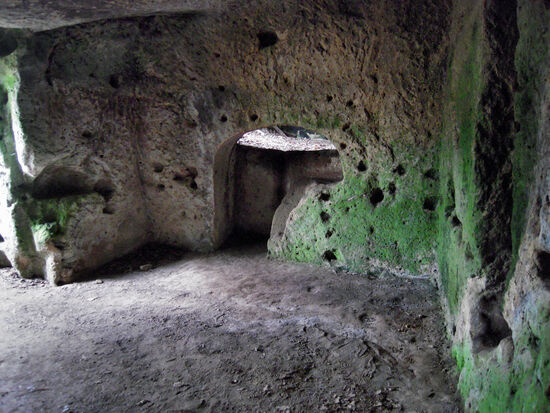 Etruskische Grabkammer bei San Rocco