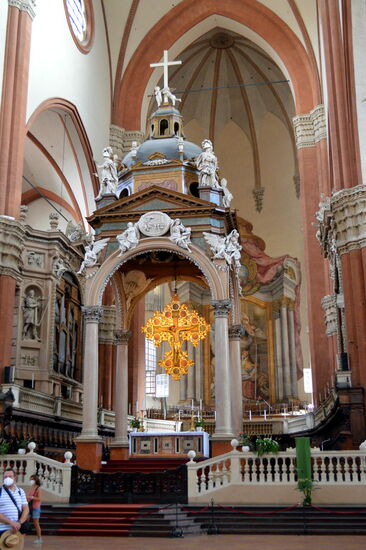 Altar in der Basilica S. Petronio