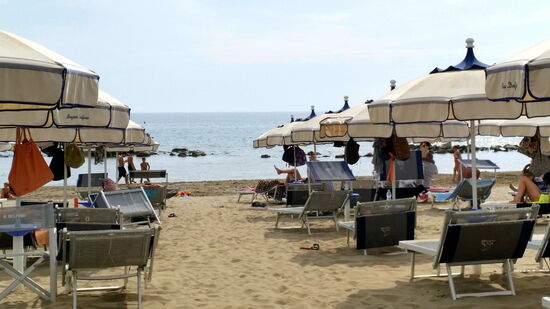 Im Bagno am Strand von Castiglione della Pescaia