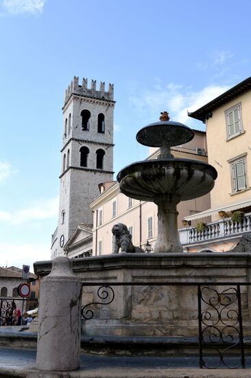 Piazza Comunale in Assisi