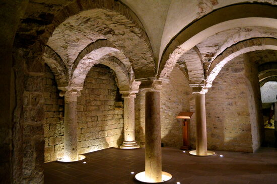 Krypta des Doms S. Rufino