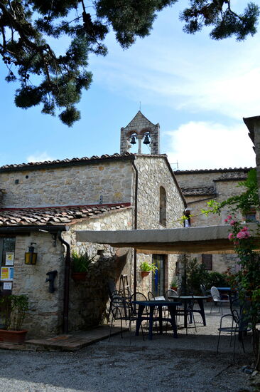 Malerischer Winkel in Lecchi