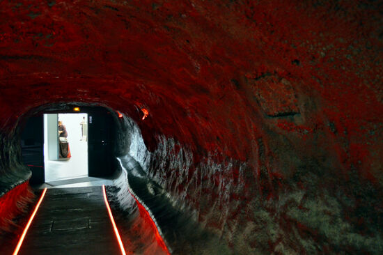 Im Vulkanmuseum von Bourg-Murat