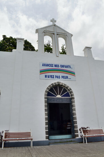 Wallfahrtskirche La Salette oberhalb von Saint-Leu