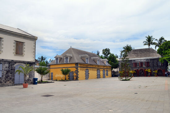 Rathausplatz von Saint-Leu