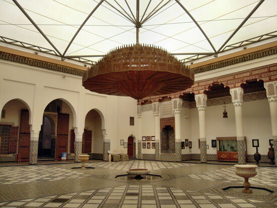 Im Musée de Marrakech
