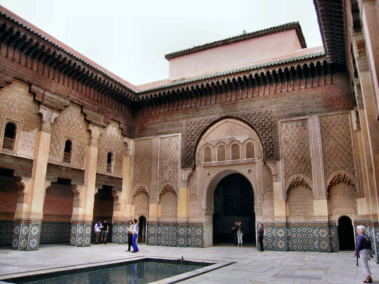 Innenhof der Medersa Ben Youssef