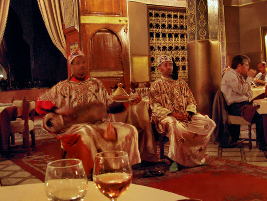 Musiker im "Al Baraka"