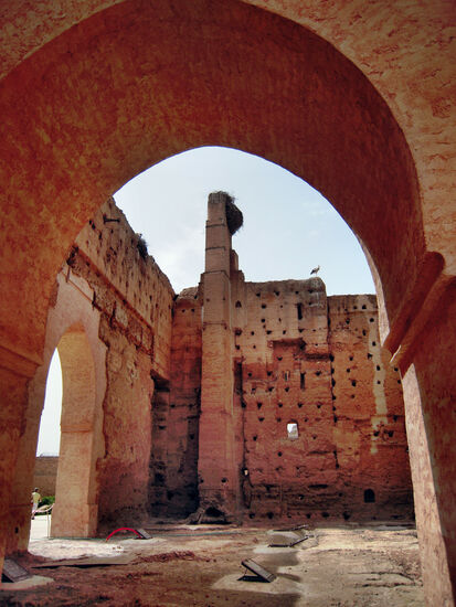 Im Eingangsbereich des El Badi