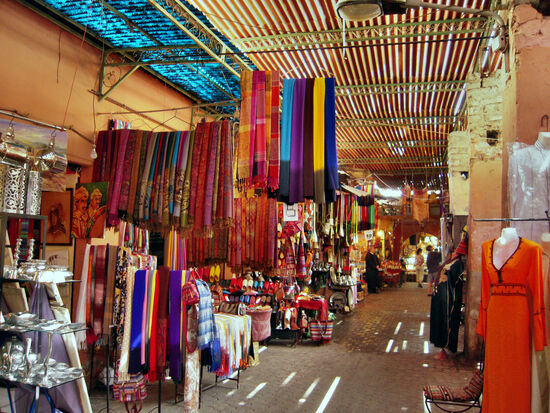 In den Souks von Marrakesch