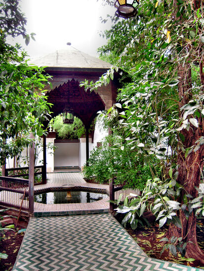 Im Innehof des Dar si Said