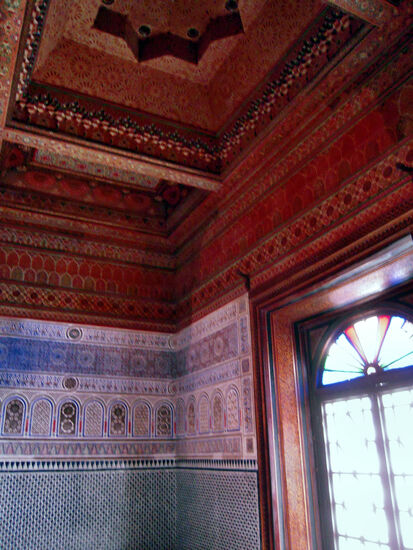 Einer der schönen Räume im Dar si Said