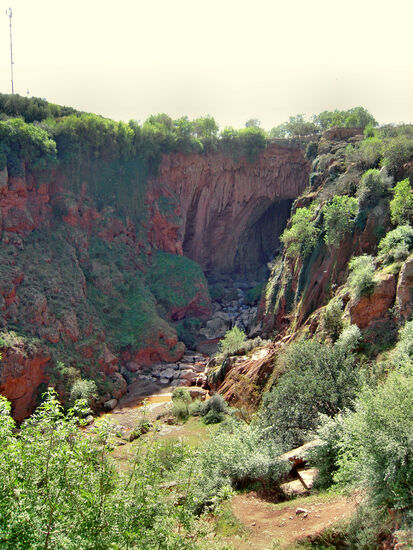 Blick in das Tal unterhalb des Imi'n'Ifri