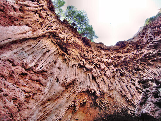 Kurz vor dem Eingang zum Imi'n'Ifri