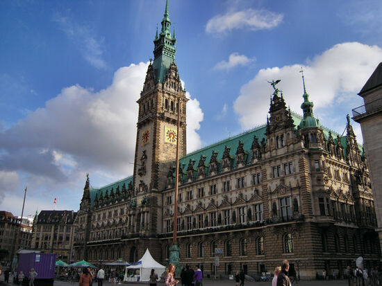 Rathaus von Hamburg