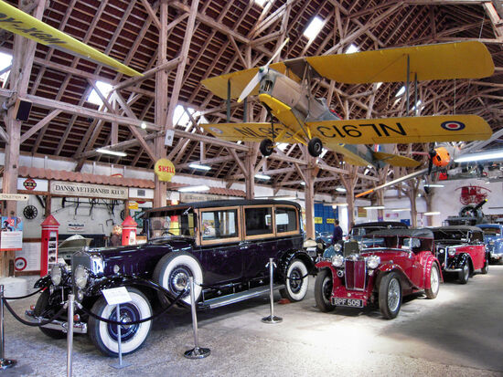 Nur ein kleiner Teil der Sammlung von Egeskov