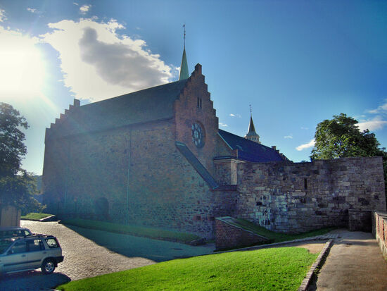 In der Festung Akershus in Oslo