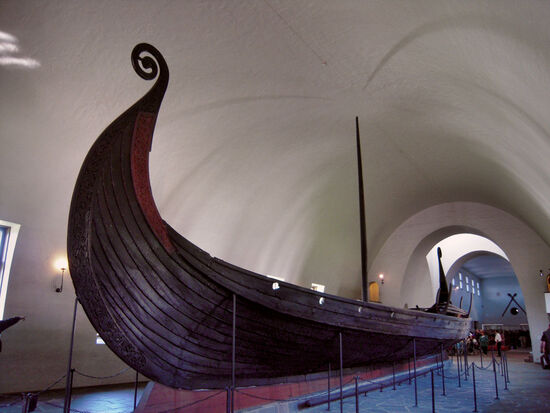 Im Wikingerschiff-Museum auf der Halbinsel Bygdøy
