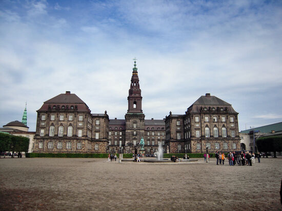 Schloss Christiansborg in Kopenhagen