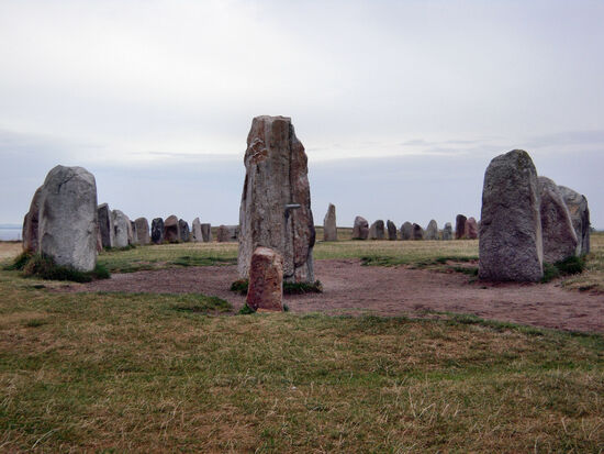 Steinsetzung Ales Stenar bei Kåseberga