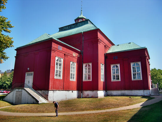 Die Admiralitätskirche von Karlskrona ist ein über 330 Jahre altes Provisorium