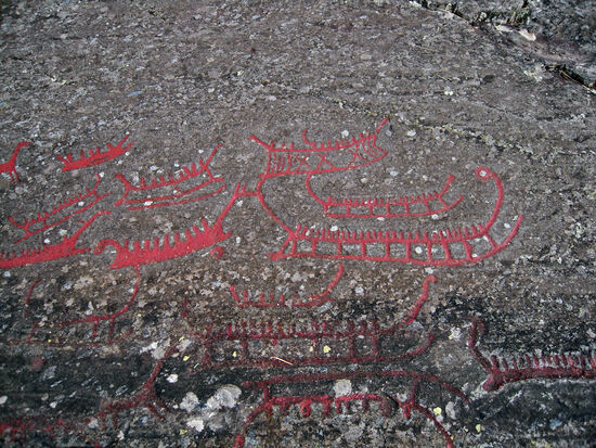 Felszeichnungen von Himmelstalund