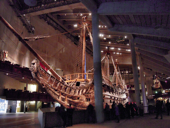 "Vasa" im Museum
